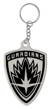 Guardians of the Galaxy Shield Logo Keychain